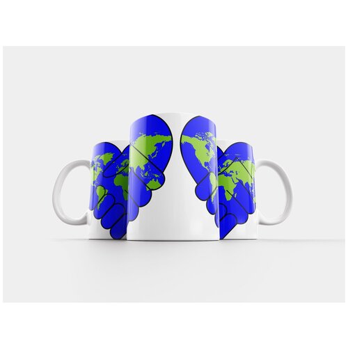 фото Кружка "сотрудничество, дружба, руки" 320 мл lotsprints