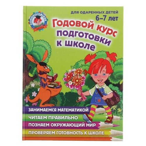 Годовой курс подготовки к школе: для одарённых детей 6-7 лет. Липская Н. М.