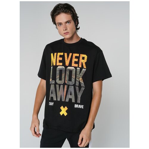 фото Футболка твое 82455 размер l, черный