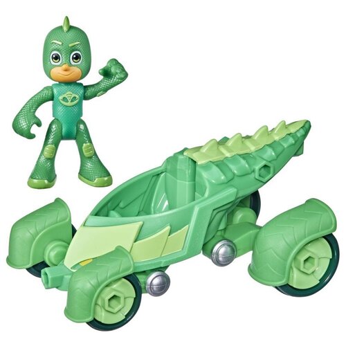 Игровой набор Hasbro PJ Masks Герои в масках Машинка Гекко с фигуркой F2130, 2 дет.