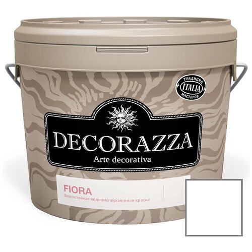 Краска водно-дисперсионная Decorazza Fiora матовая FR 001 2.7 л