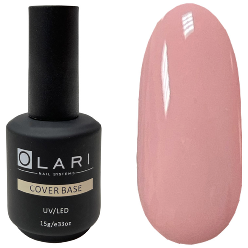 OLARI Базовое покрытие Cover Base, sakura, 15 г onenail base coat fruity камуфлирующая база для гель лака 15 ml