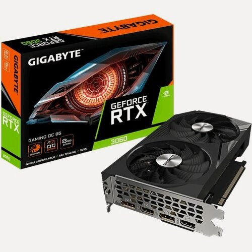 Изображение товара Видеокарта Gigabyte GeForce RTX 3060 GAMING OC 2.0 8G