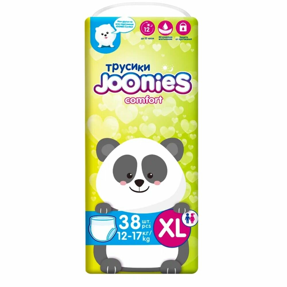 Joonies Трусики Comfort, XL (12-17 кг.), 38 шт.