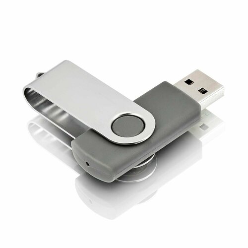 usb флешка usb flash накопитель флешка twist 128 гб серебряная арт f01 usb 3 0 5шт USB флешка, USB flash-накопитель, Флешка Twist, 128 Гб, серая, арт. F01 USB 3.0 5шт