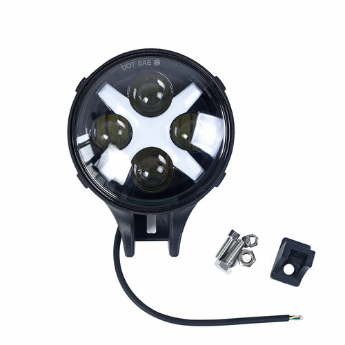 Фара противотуманная универсальная дальний свет 12/80V 60W 193*127мм