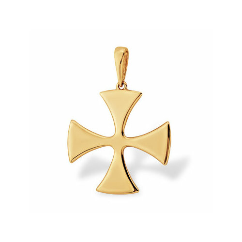 фото Подвеска vorobyeva, красное золото, 585 проба, размер 3.2 см.