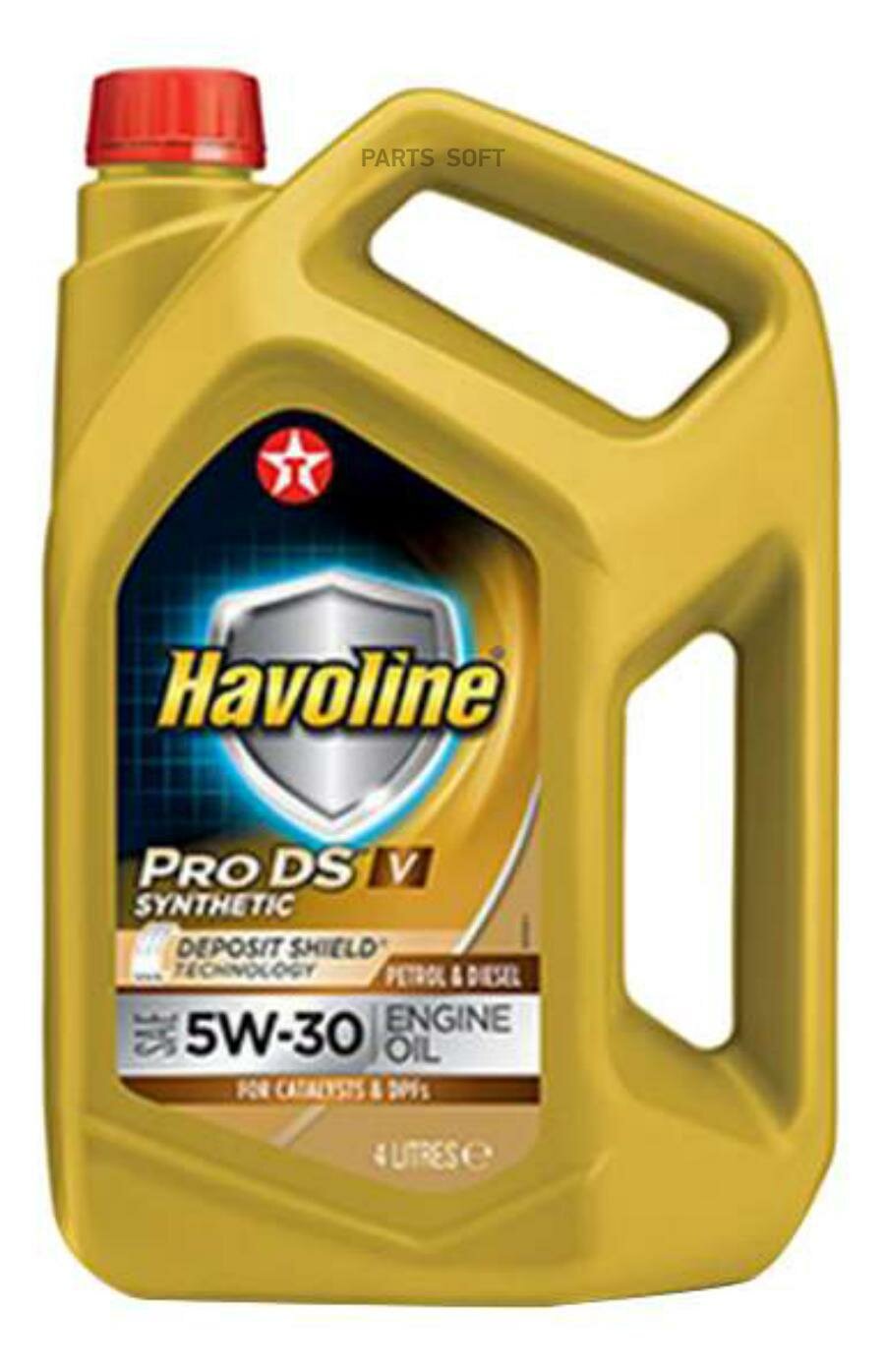 Масло моторное TEXACO Havoline ProDS V синт. 5W-30 4л. TEXACO / арт. 804038MHE - (1 шт)