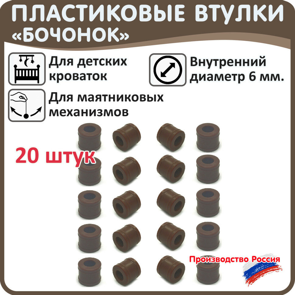 Втулка для маятника детской кроватки — купить по низкой цене на Яндекс ...