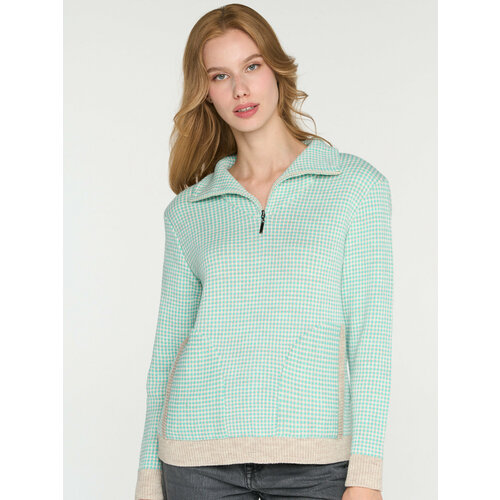 фото Свитер be you, размер 46/48, зеленый