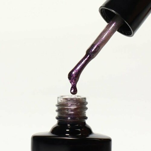 Гель-лак для ногтей 3-х фазный LED/UV 8мл 9D CAT S EYE (08) QF