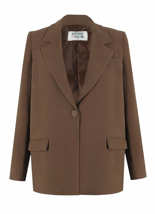 Пиджак Gertrude + Gaston, размер 44, коричневый