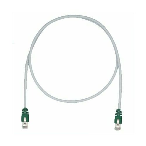 Кабель коммутационный Panduit STPCH2MBGR Cat 5e. 26 AWG CM/LSZH, 2 метра кабель информационный panduit puz6av04wh eg белый