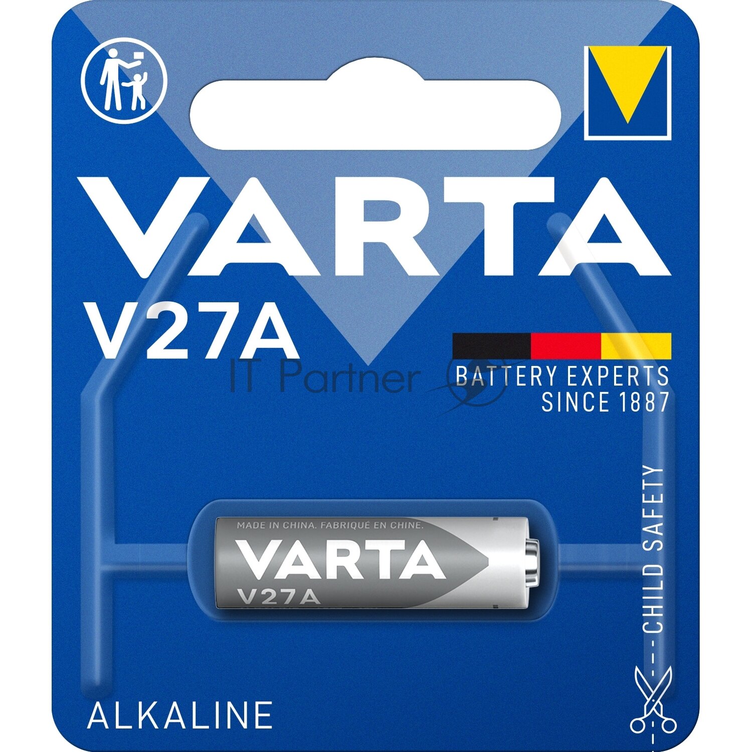 Батарейка Varta V 27 A Bli 1 Alkaline (4227101401) - фото №18