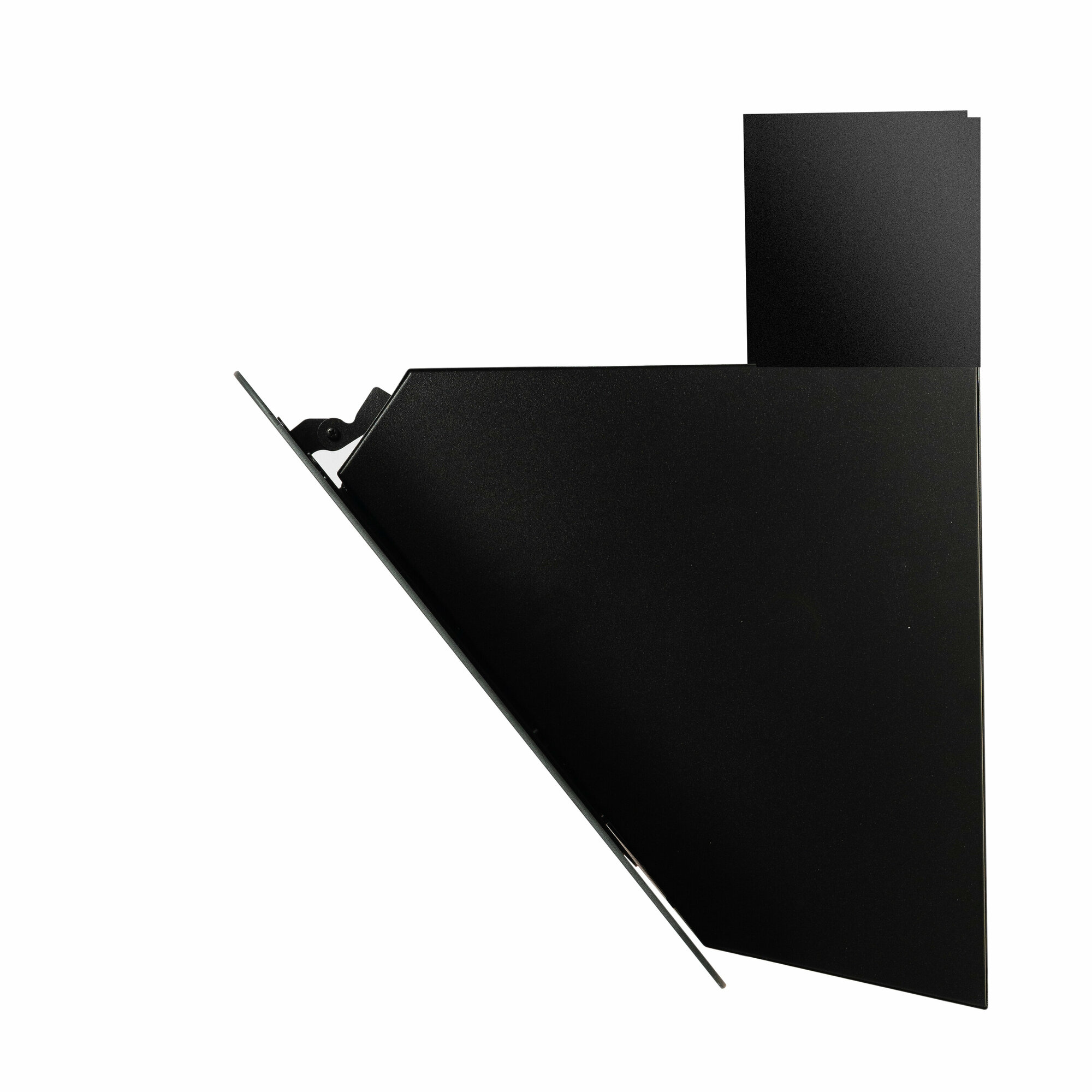 Наклонная стеклянная кухонная вытяжка DeLonghi Arco 606 NB, 60 см, черная - фотография № 6