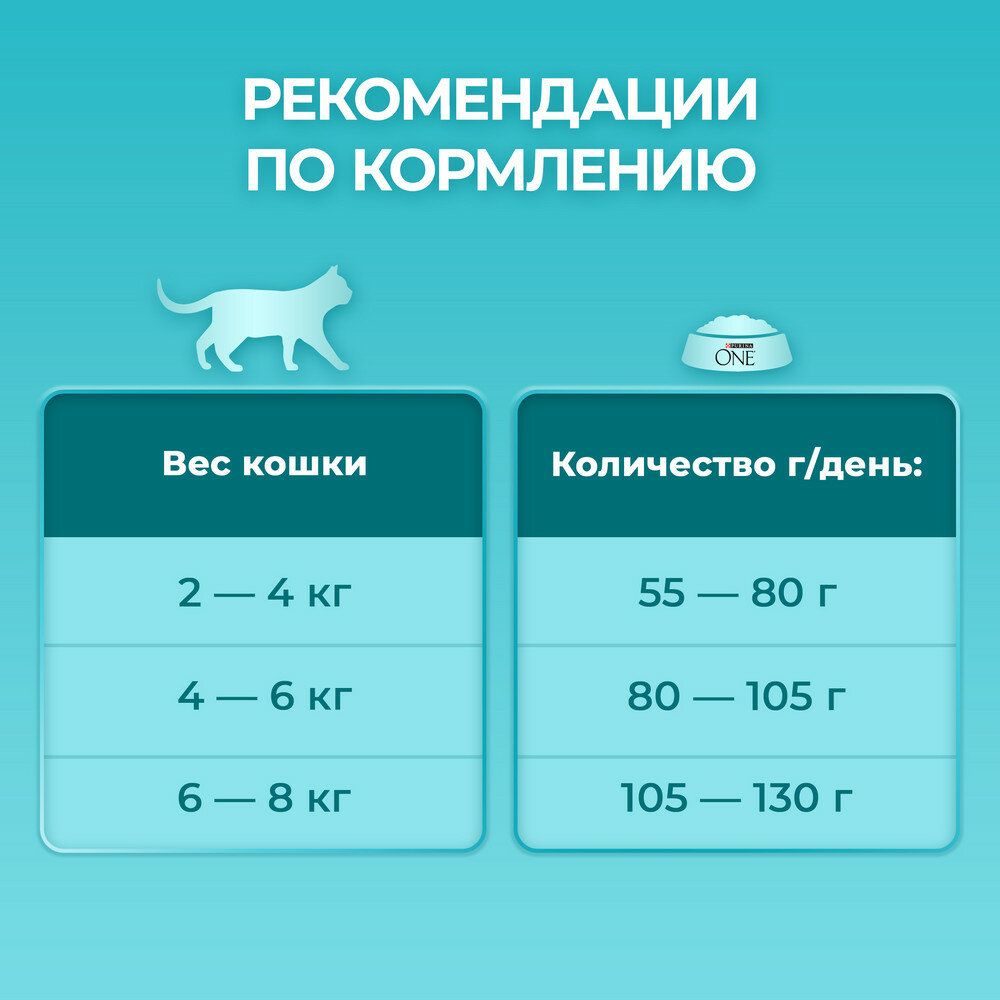 Сухой корм Purina ONE полнорационный для стерилизованных кошек и кастрированных котов, с высоким содержанием говядины, 6 кг(2 шт*3кг) - фотография № 9