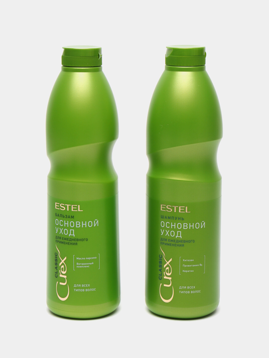 Комплект ESTEL "Основной уход" для ежедневного применения CUREX CLASSIC для всех типов волос (шампунь 1000мл + бальзам 1000мл)