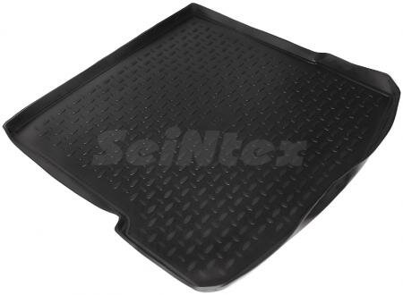 Коврик багажника Seintex AUDI Q7 2005-2015 полимерный черный - фото №1