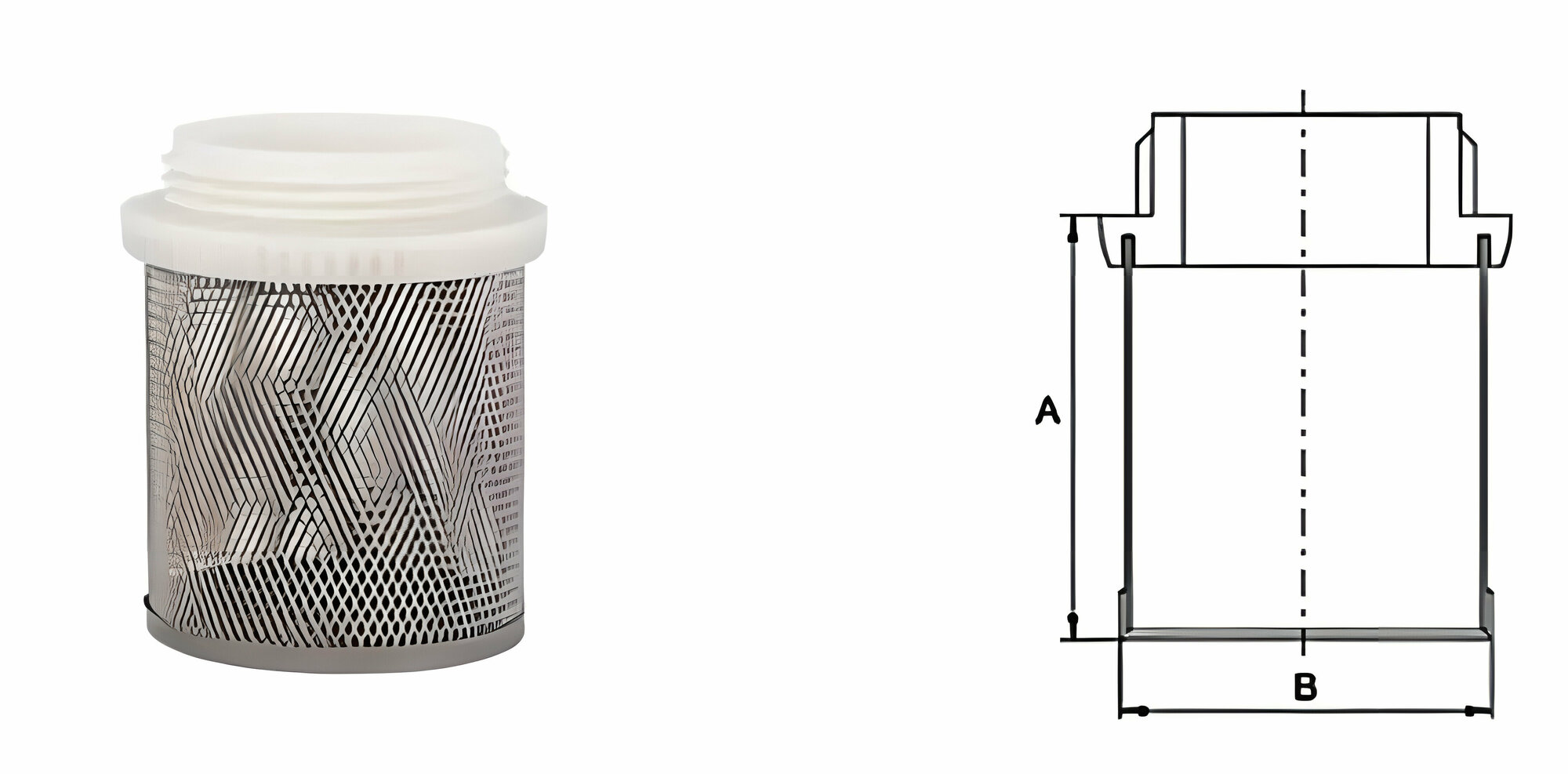 Фильтрующая сетка обратного клапана PF 1.1/2" (1/36) , PF CVS 252.40 , PROFACTOR - фотография № 2