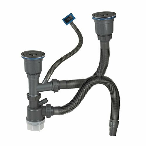 FABIA PROFI - Сифон для мойки двойной 2960₽