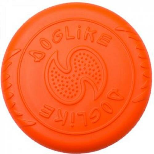 7334 доглайк Летающая тарелка средняя д/собак всех пород (оранжевый)