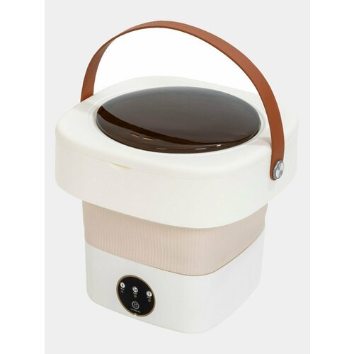 Портативная стиральная машинаскладная компактная стиральная машина 6лполуавтоматическая мини-стиральная машина 2999₽