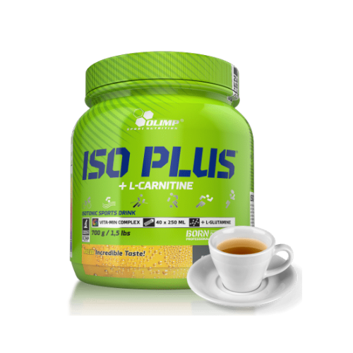 Iso Plus Powder + L-Carnitine Olimp Sport Nutrition (700 гр) - Холодный Чай