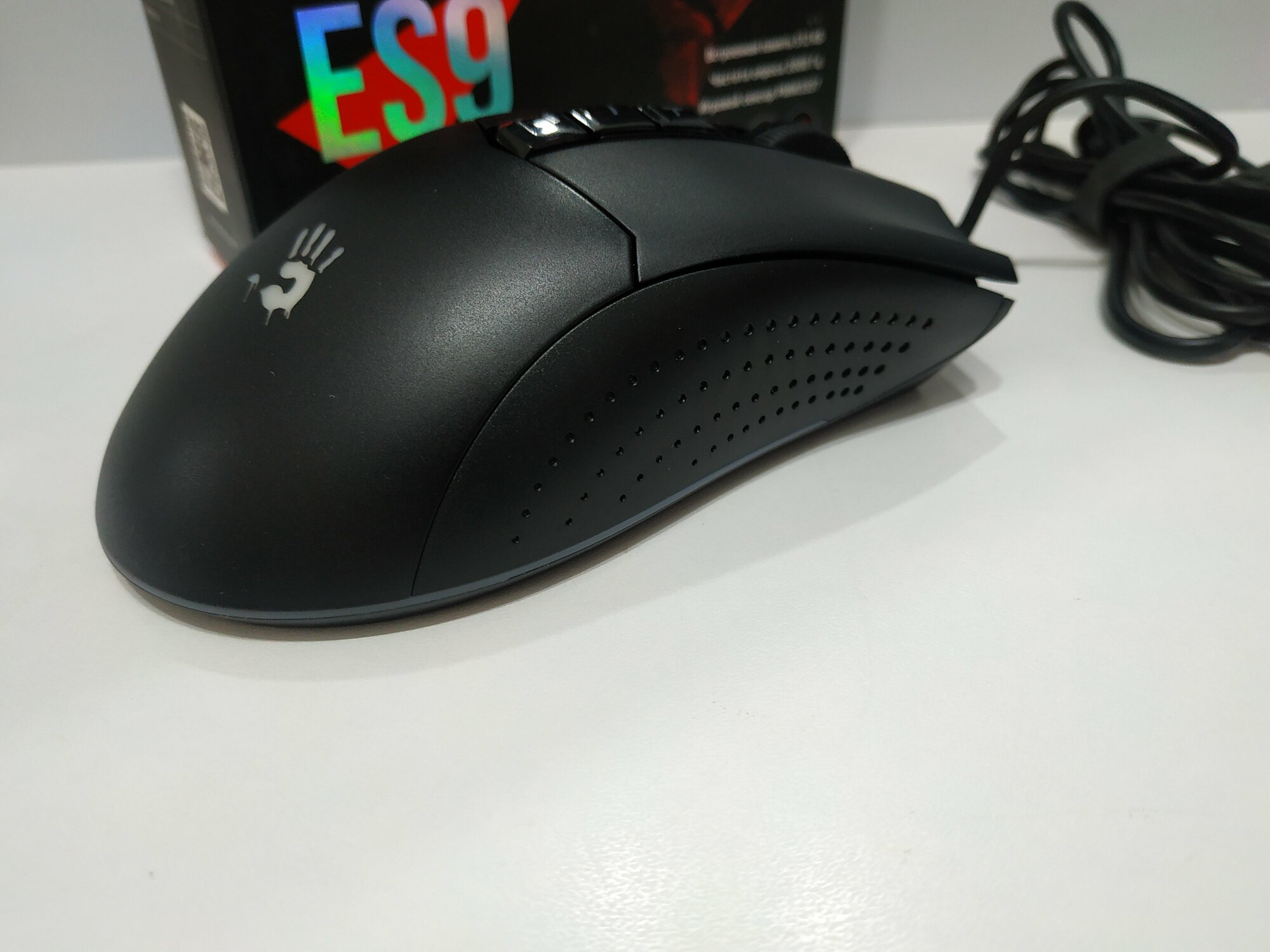 Мышь A4Tech Bloody ES9 черный оптическая (6200dpi) USB (7but) — фото 1