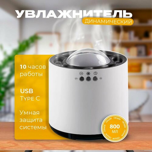 Увлажнитель воздуха для дома ультразвуковой аромадиффузор реагирует на музыку Pickup Dynamic Humidifier 1970₽