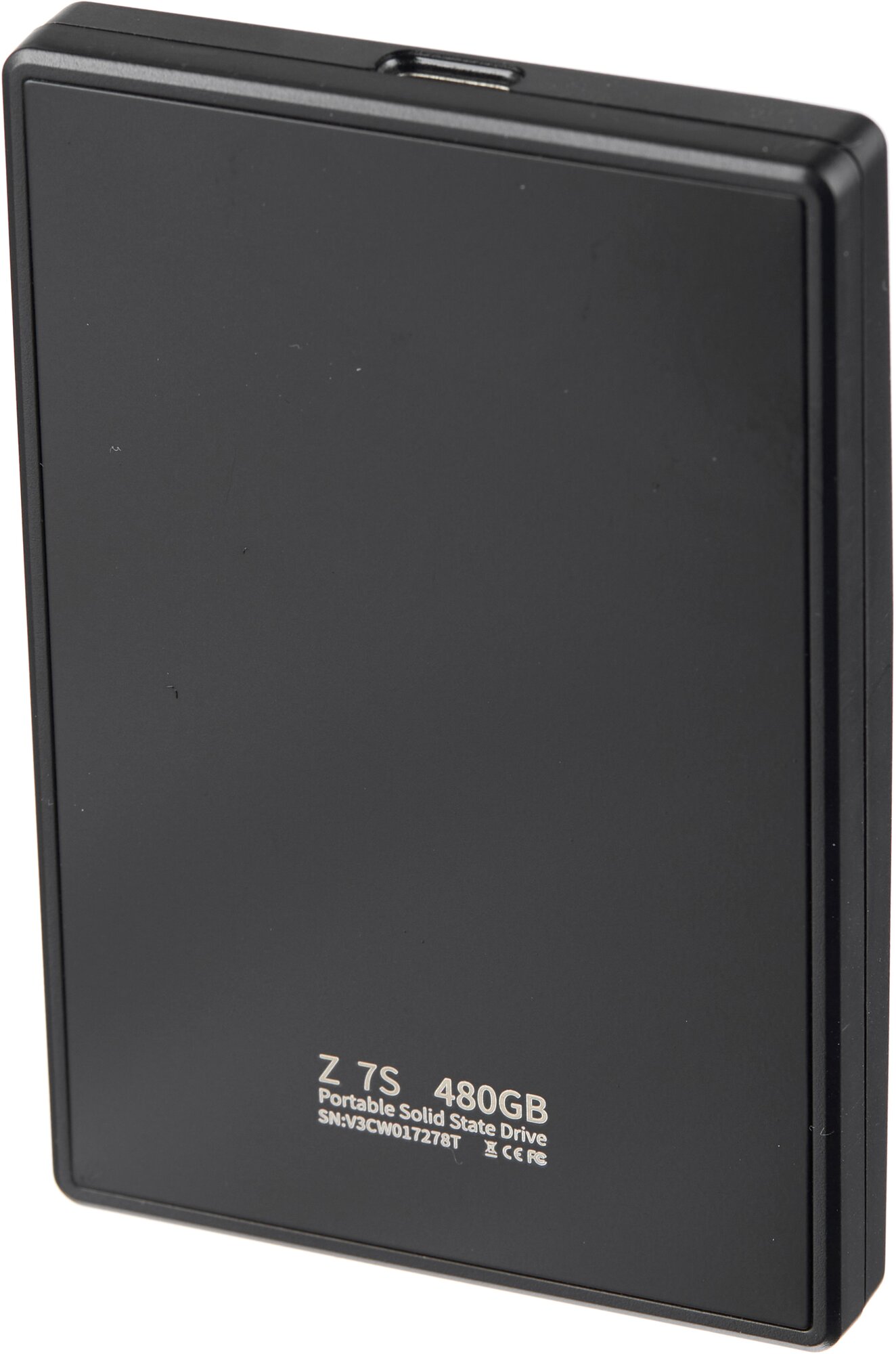 Внешний накопитель SSD NETAC Z7S 480GB USB 3.2 Gen 2 Type-C NT01Z7S-480G-32BK — фото 1