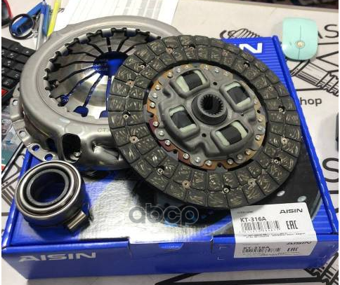 Ком/кт сцепления [215 mm] TOYOTA Corolla 06-18 Aisin арт. KT-316B