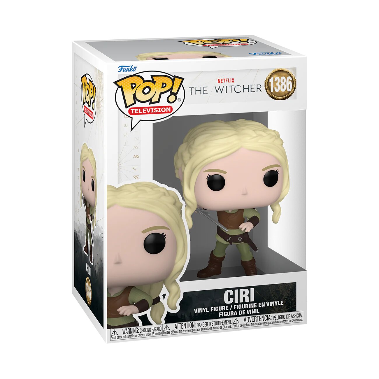 Фигурка Funko POP! Цири с мечом (Ciri with Sword) #1386 — фото 1