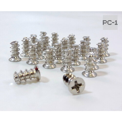 10шт 10x5mm Болты саморезы для крепления вентилятора к корпусу ПК Серебристый Качество не ржавеют 350₽