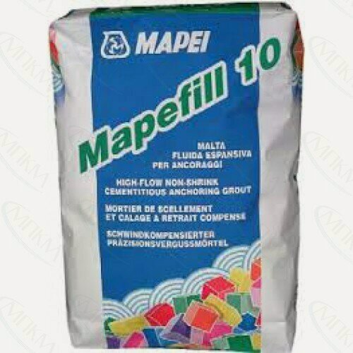 Изображение товара Анкеровочный Раствор Наливного Типа Mapei Mapefill 10 25кг Серый, Безусадочный, Быстротвердеющий для Высокоточной Анкеровки.