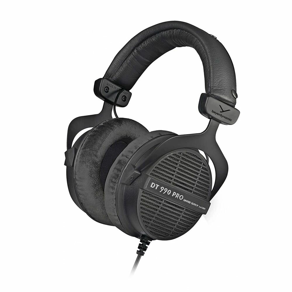 Наушники проводные Beyerdynamic DT 990 PRO Black LE, 80 Ohm, специальная серия