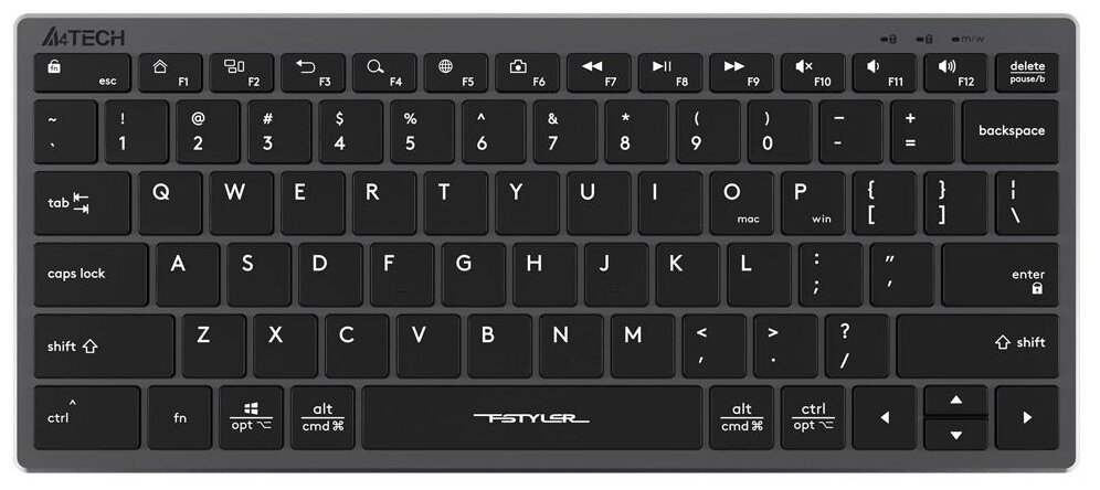 Клавиатура A4Tech Fstyler FX51 USB slim Multimedia FX51 .