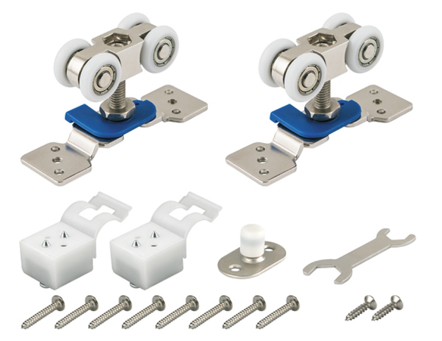 Комплект роликов Armadillo (Армадилло) для раздвижных дверей SLD. Comfort. SET. rollers/60 (DIY Comfort 60/4 kit)