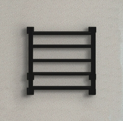 Изображение товара SATURN 60x50 (см) Полотенцесушитель водяной Черный