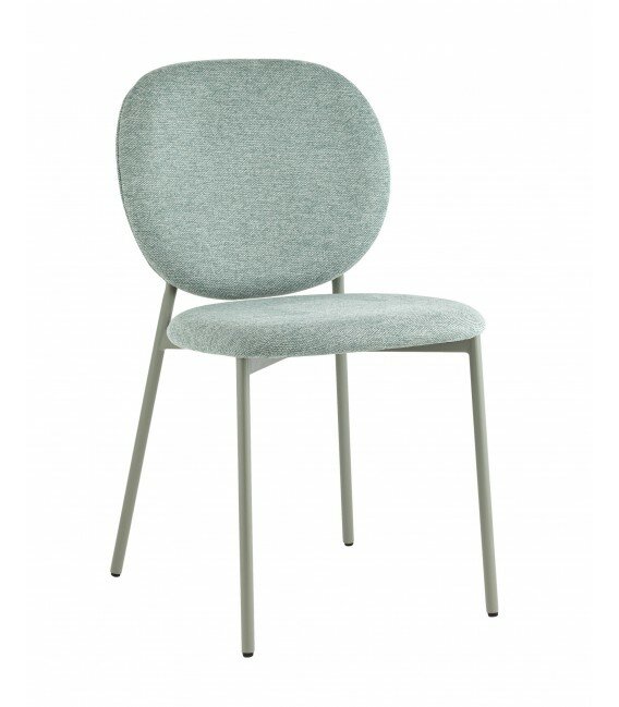 Стул обеденный Поджабонси, зеленый, зеленые ножки