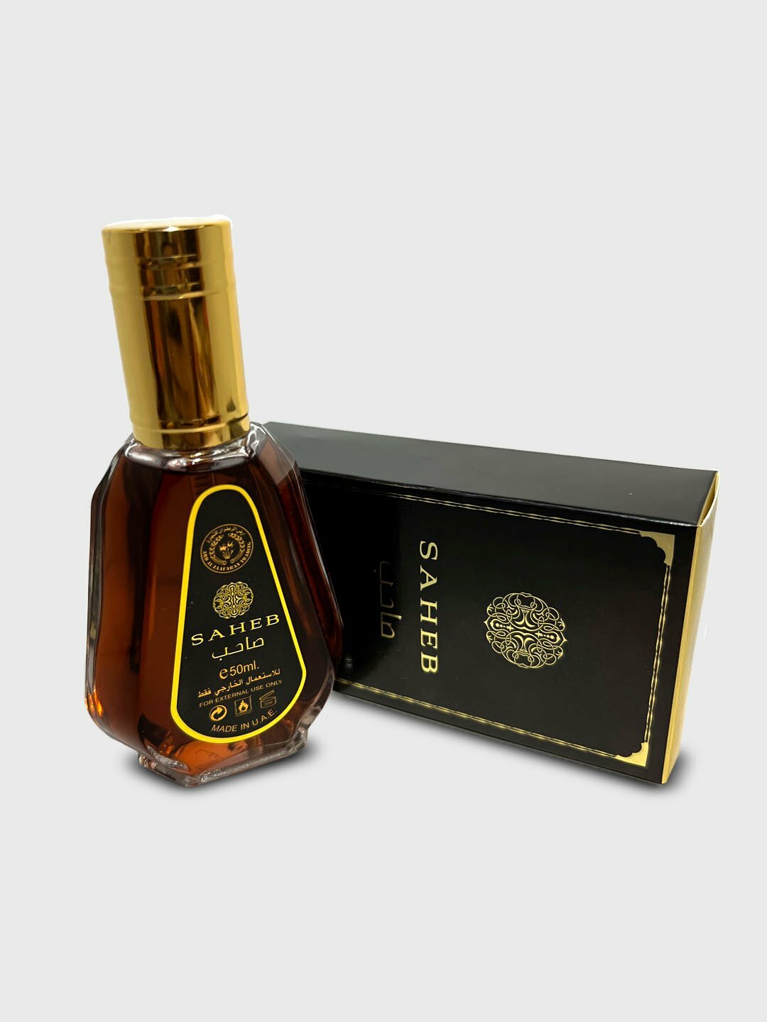 Saheb Lattafa, Сделано в Дубае, парфюмерная вода для мужчин, 10 мл — фото 1