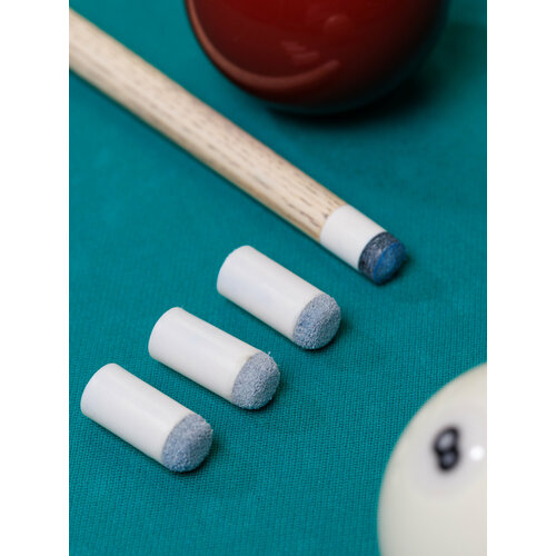 Наконечники колпачки для бильярдного кия 12 мм, 3 шт