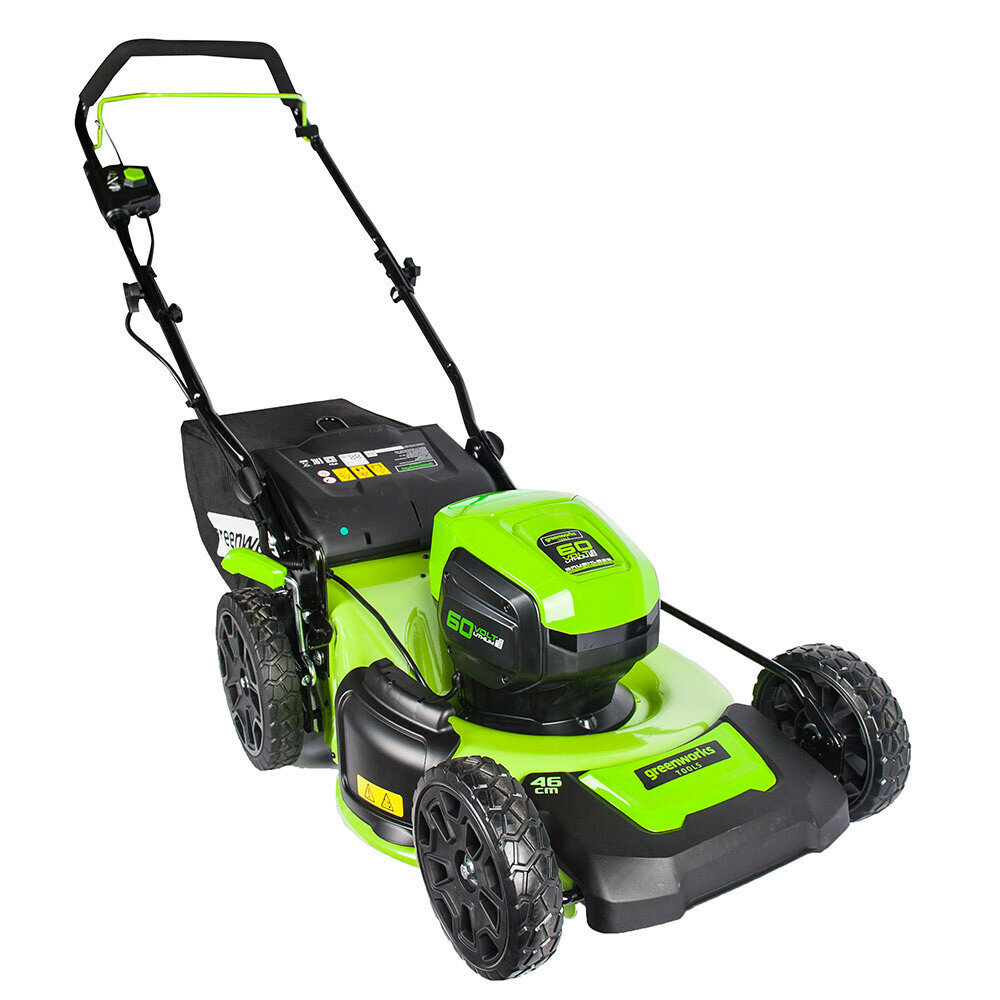 Газонокосилка аккумуляторная Greenworks GD60LM46HP 60 В 460 мм без АКБ и ЗУ (2502807)