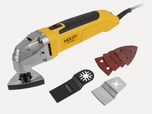 Изображение товара Реноватор, Многофункциональный инструмент MOLOT MSM 3125-1 (250 Вт, 15000 - 22000 об/мин.)
