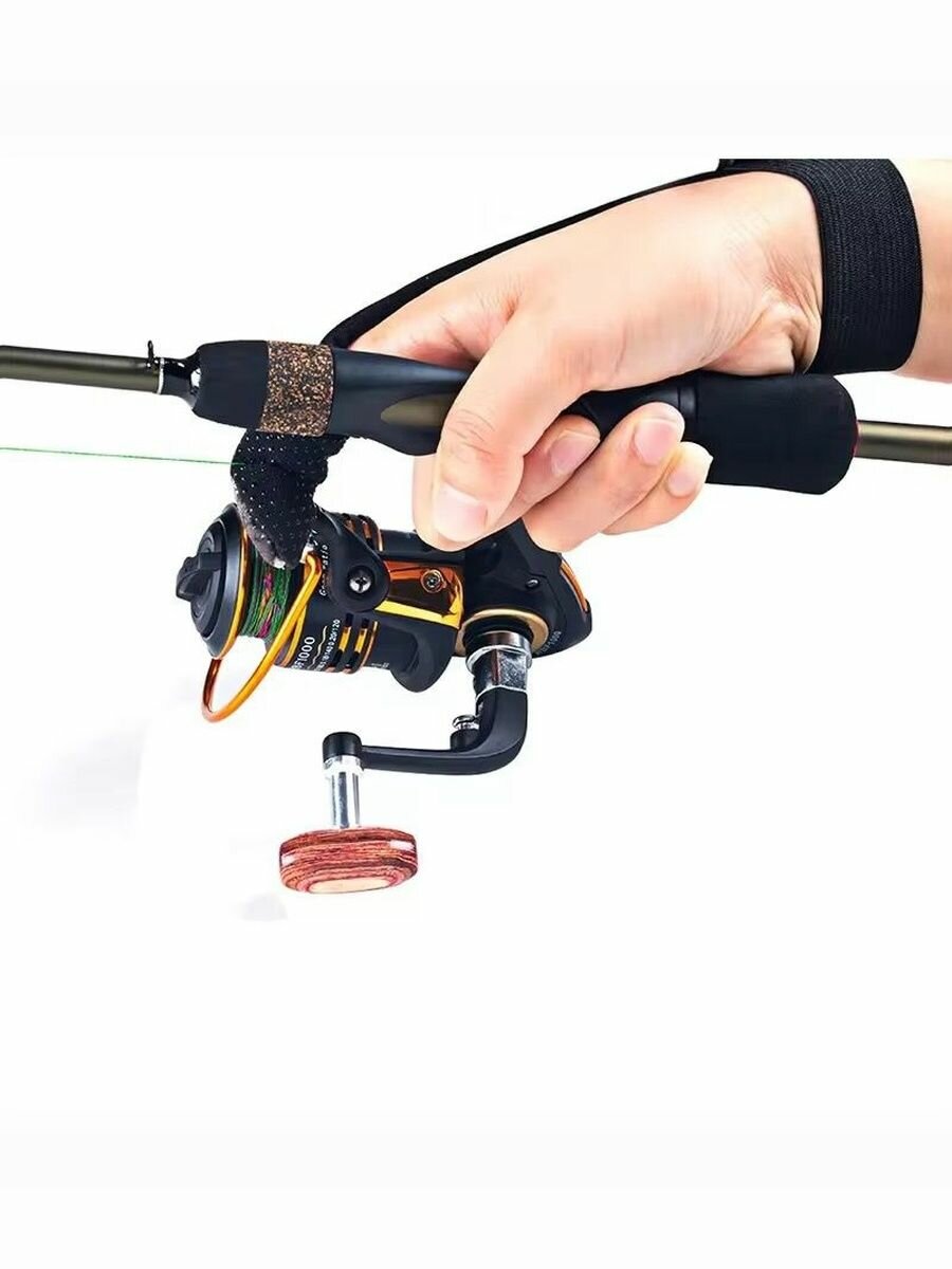 Перчатка, напальчник для рыбалки, для заброса — фото 1