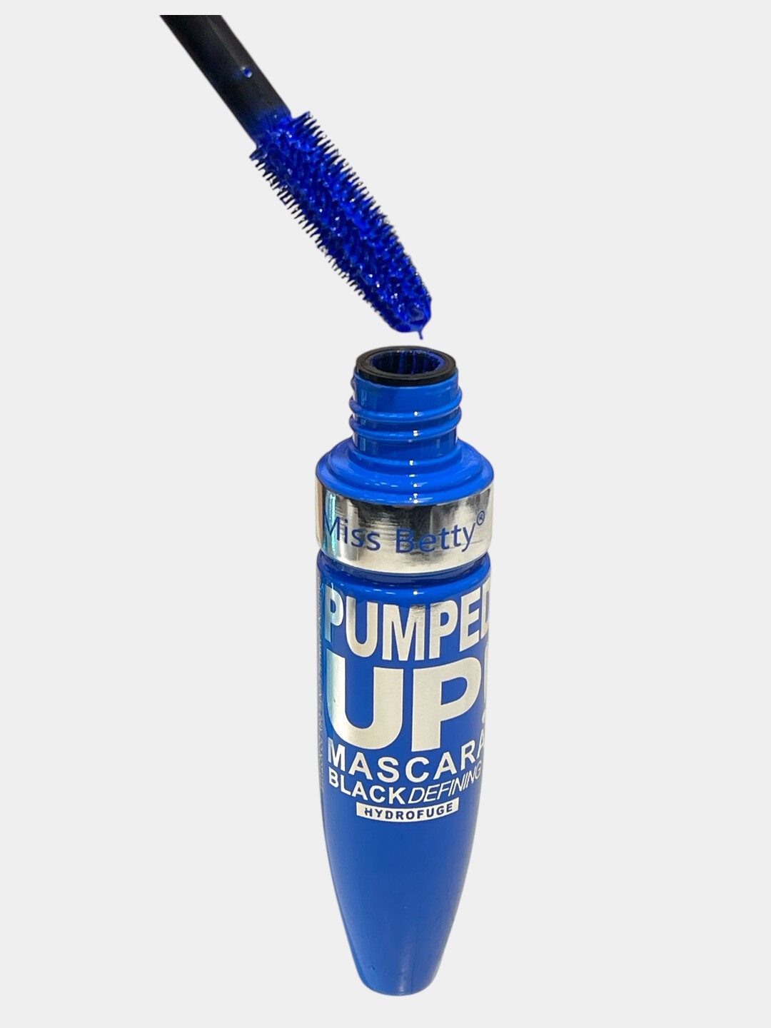 Тушь для ресниц Miss Betty "Голубая мечта" , синяя, водостойкая, для объема и удлинения