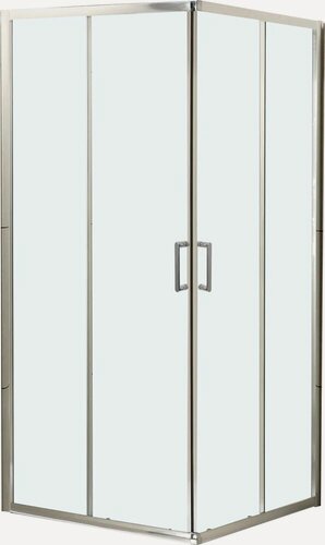 Изображение товара Душевой уголок BelBagno Формат (Uno) 195 A 2 85 C Cr без поддона, 85x85, стеклянный, раздвижной, с прозрачным стеклом, профиль хром, глянцевый, алюминиевый, квадратный, душевая кабина