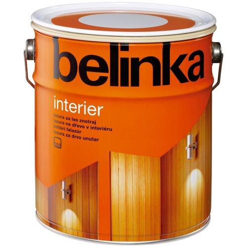 Belinka пропитка Interier, 2.5 л, 62 радужно-жёлтый биоцидная пропитка belinka interier 0 75 л 64 горчично жёлтый