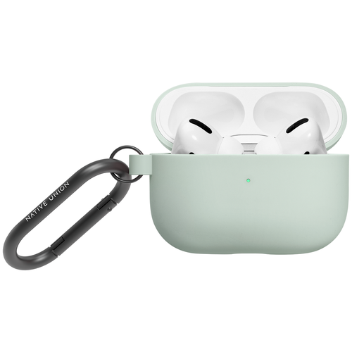 фото Защитный чехол native union для airpods pro с карабином, мятный