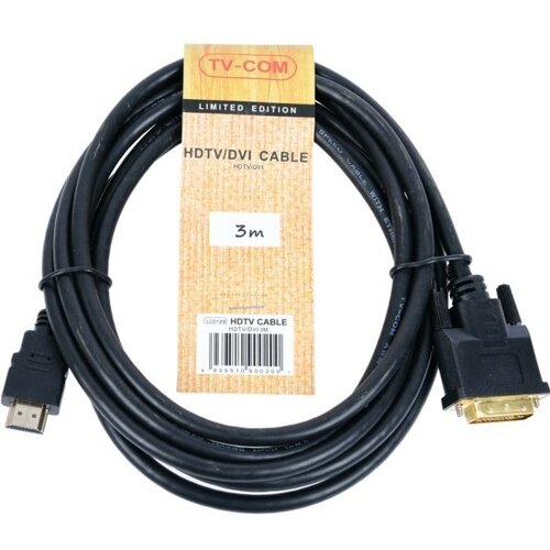 кабель tv com hdmi to dvi d 19m 25m 5м lcg135e 5m Кабель Tv-com HDMI to DVI-D (19M -25M) 3м,