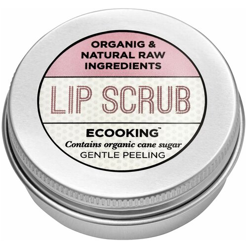 ECOOKING Скраб для губ Lip Scrub